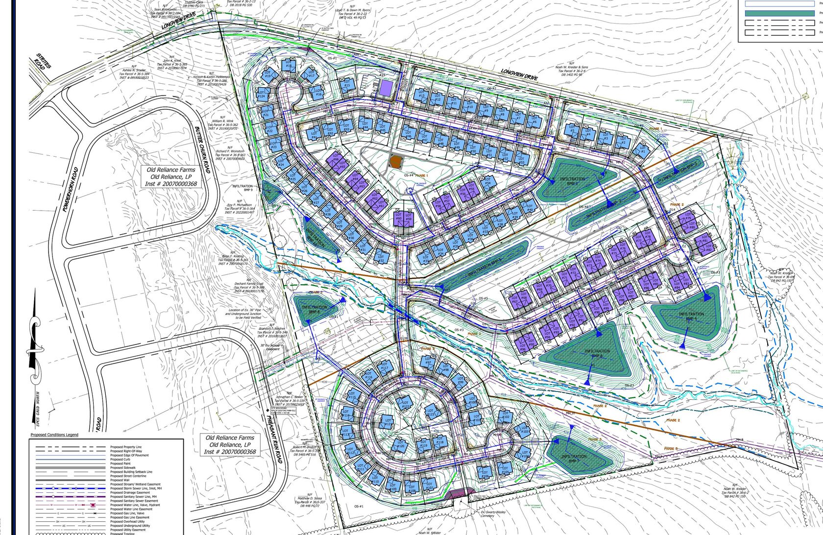 Overall development plan of Colony at Old Reliance