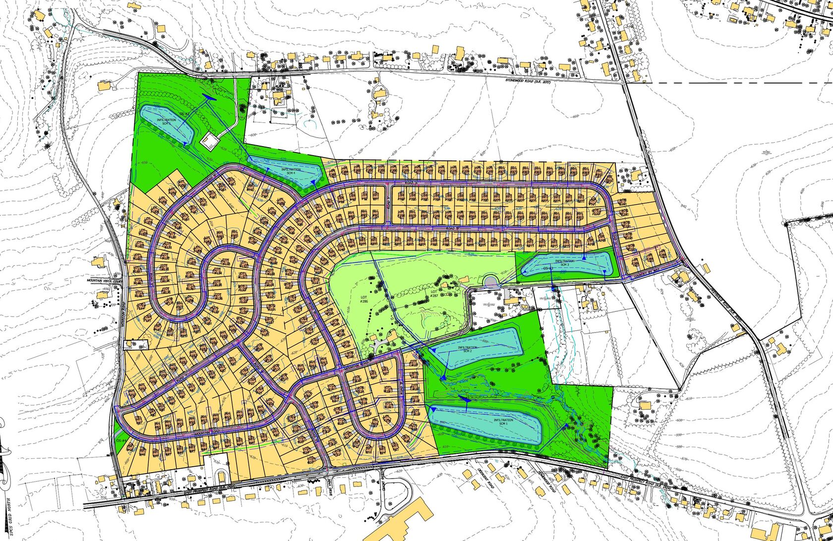 Overall development plan of Prospect Place